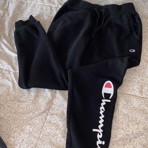 Champion Black Sweat Pants